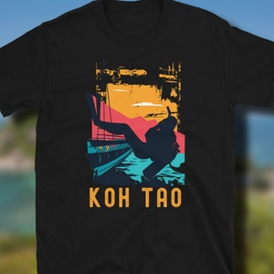 Koh Tao Shirt, Thailand T-shirt, Scuba Diving Tee, Scuba Diver Tshirt, Scuba Dive Tee, Dive Instructor Divemaster, Whale Shark Lover Shirt
