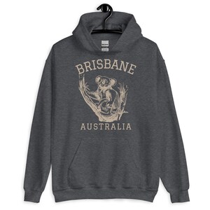 Brisbane Australia Koala Pullover Hoodie, Vintage Athletic Australian Hoodie, Brisbane Hoodie, Brisbane Jumper