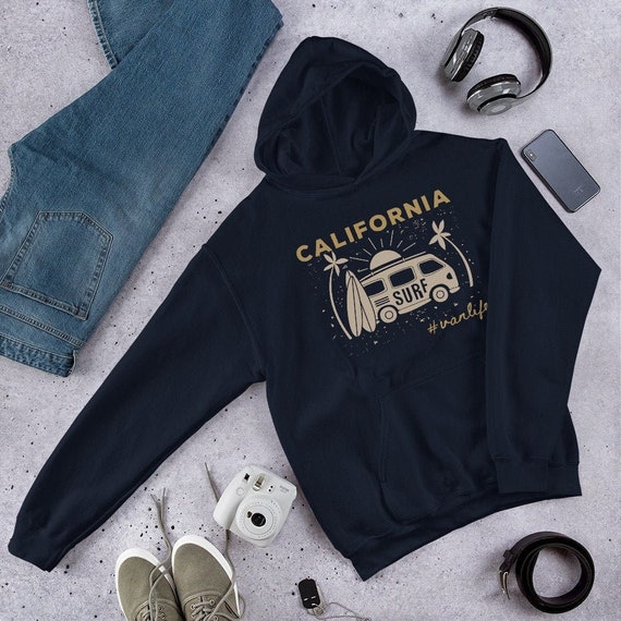 California Surf Van Hoodie California Surf Van Hoodie