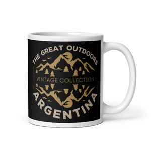 Argentina The Great Outdoors Coffee Mug, Argentina Tea Cup, Argentina Souvenir, Argentina Gift, Argentina Travel Mug, Argentina Mug