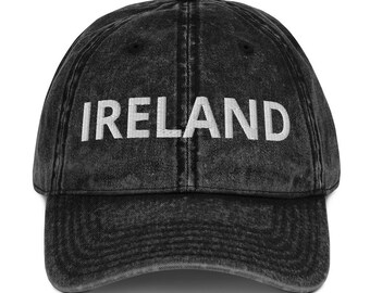 Vintage Adidas Ireland Soccer FAI Football Association Hat 