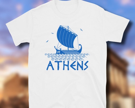 Vintage Athens Greece Sailing T-Shirt Vintage Athens Greece Sailing T-Shirt
