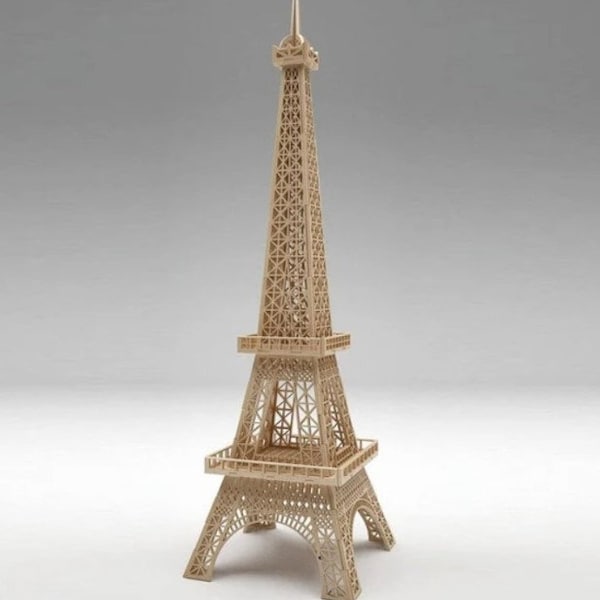 Eiffel Tower vector, torre eiffel dxf, Vector torre eiffel, laser cut DXF torre eiffelSVG, Eiffel Tower cdr, Eiffel Tower eps, 3mm