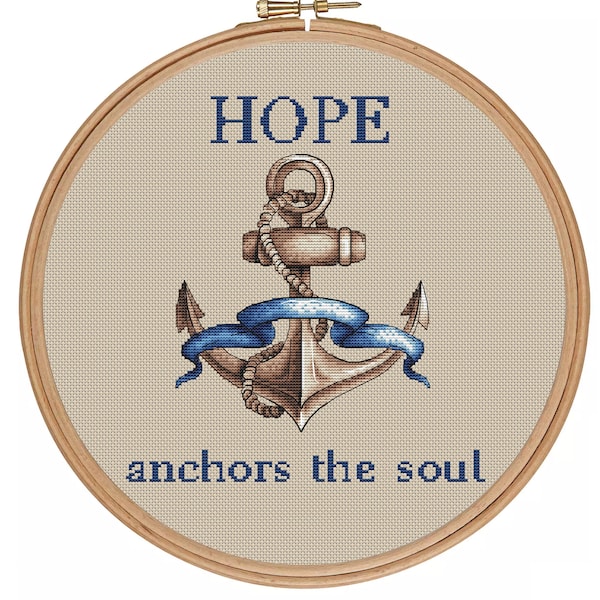 Anchor Cross Stitch Etsy
