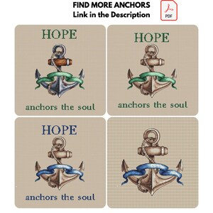 Vintage Anchor - PDF Pattern - Cross Stitch - Etsy