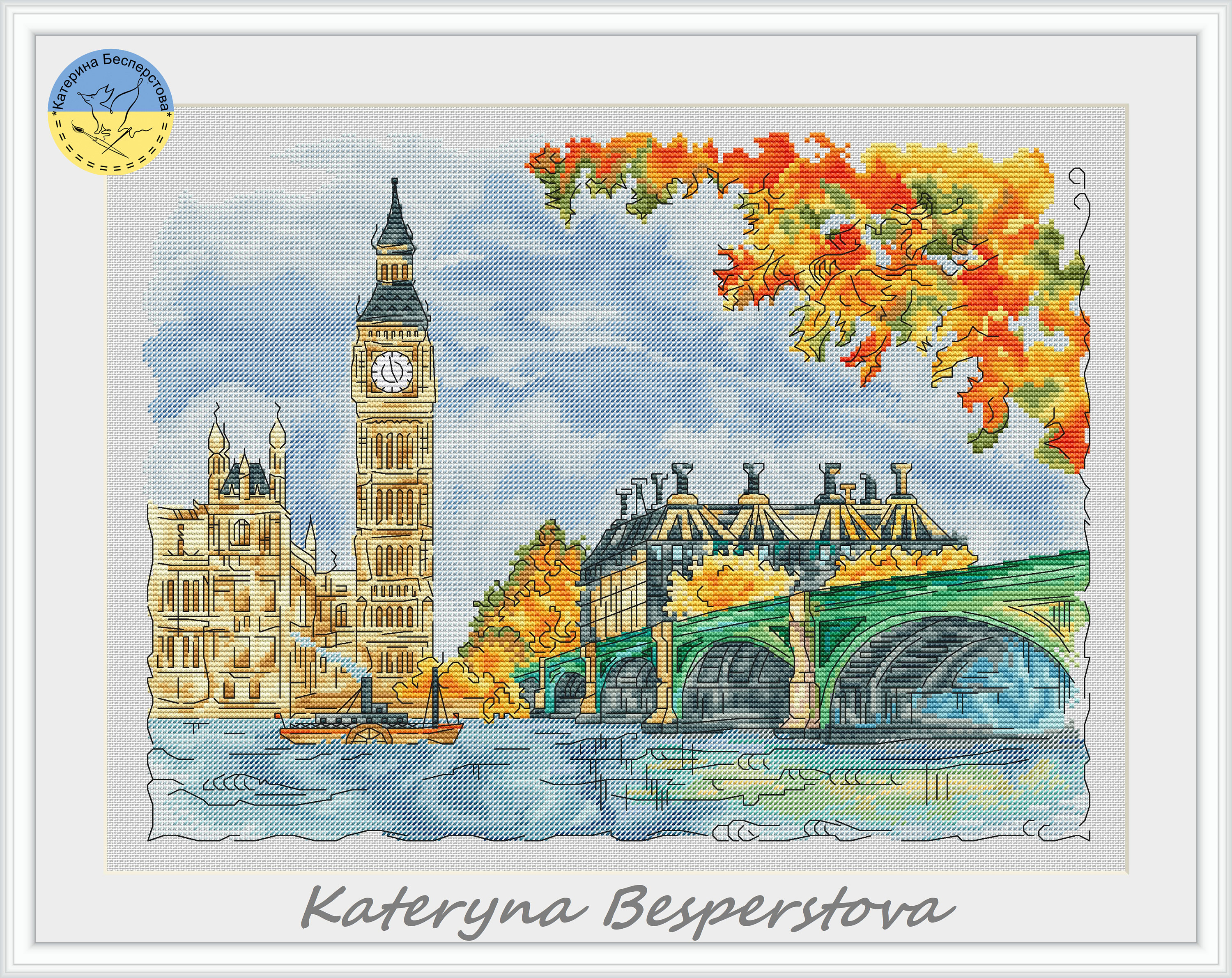 Схемы вышивки крестом города. Лондон Вестминстерский мост вышивка. Панна Лондон Вестминстерский мост. Кросс Стич вышивка крестом Лондон. Вышивка город.