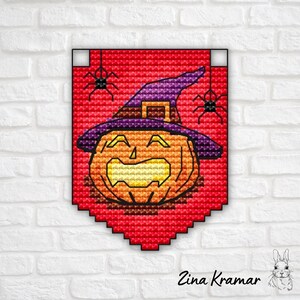 Jack O Lantern Cross Stitch Chart - PDF Cross Stitch Pattern - Small ...