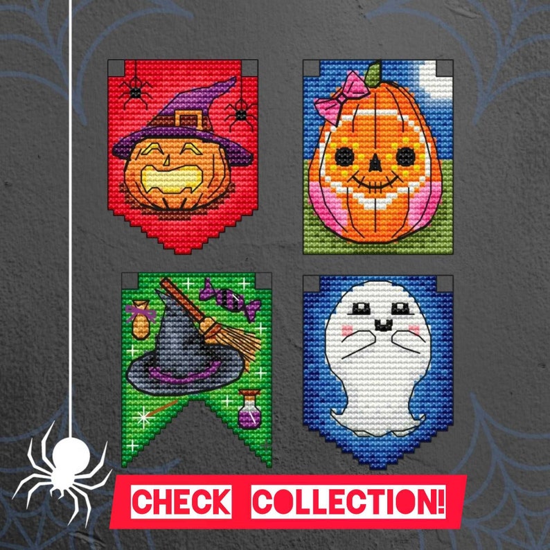 Jack O Lantern Cross Stitch Chart PDF Cross Stitch Pattern - Etsy