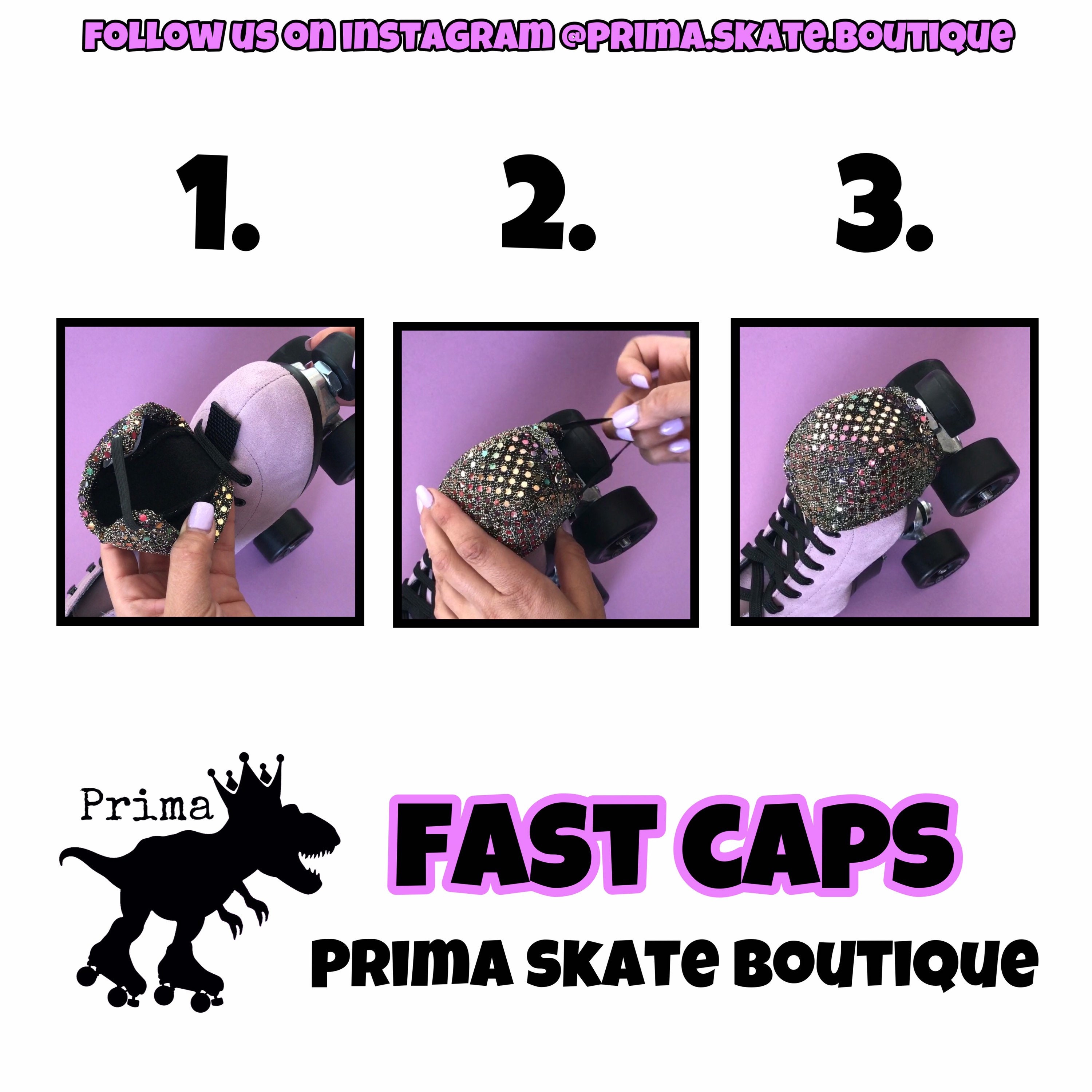 FAST CAP roller skate toe guards. Roller skate toe caps Etsy