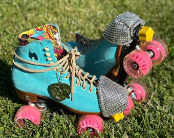FAST CAP roller skate toe guards. Roller skate toe caps ~ White Gems