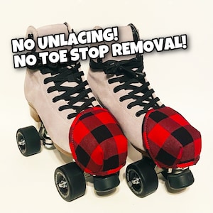 Fast Caps Rollschuh-Zehenschoner ~ Buffalo Plaid