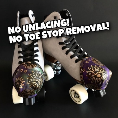 Fast Caps Roller Skate Toe Guards Clear Transparent Vinyl Etsy