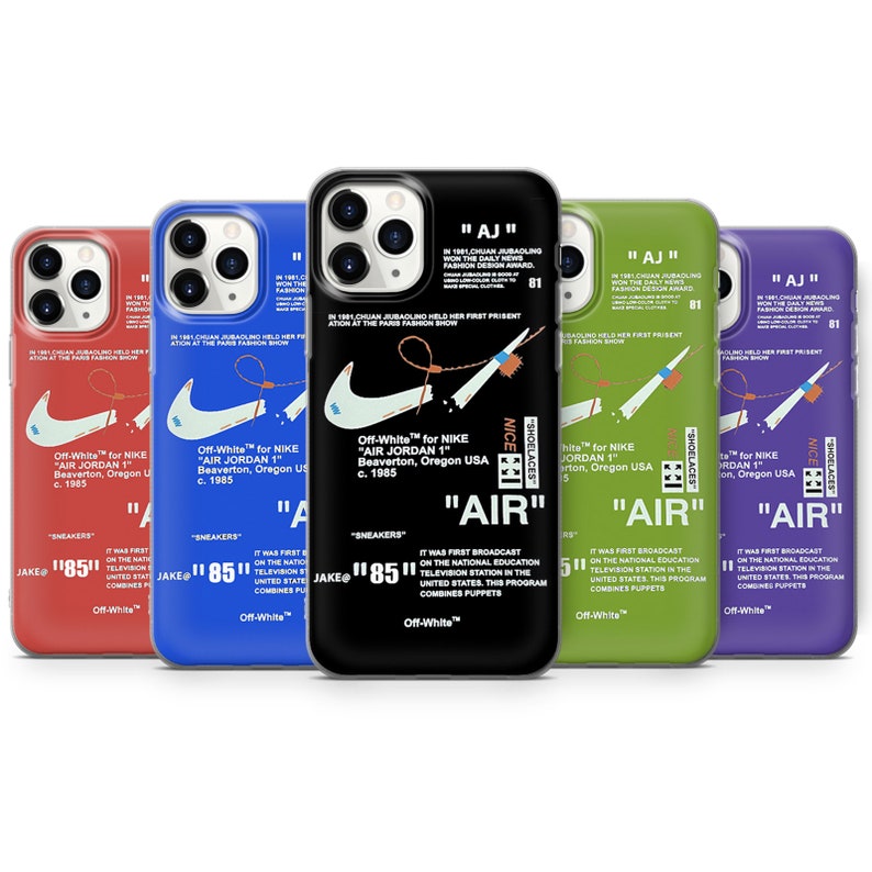 Nike Inspired Off White Air Jordan Sport Aesthetic Phone Case Etsy