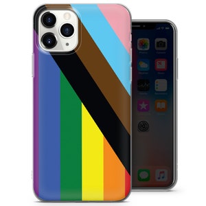 Pride Cases Gay Lesbian Trans Bi Gift Cover iPhone 15 Pro Max 14 13 mini 12 11 XR XS SE 2020 2022 X 7 8 6 Plus Cover image 3