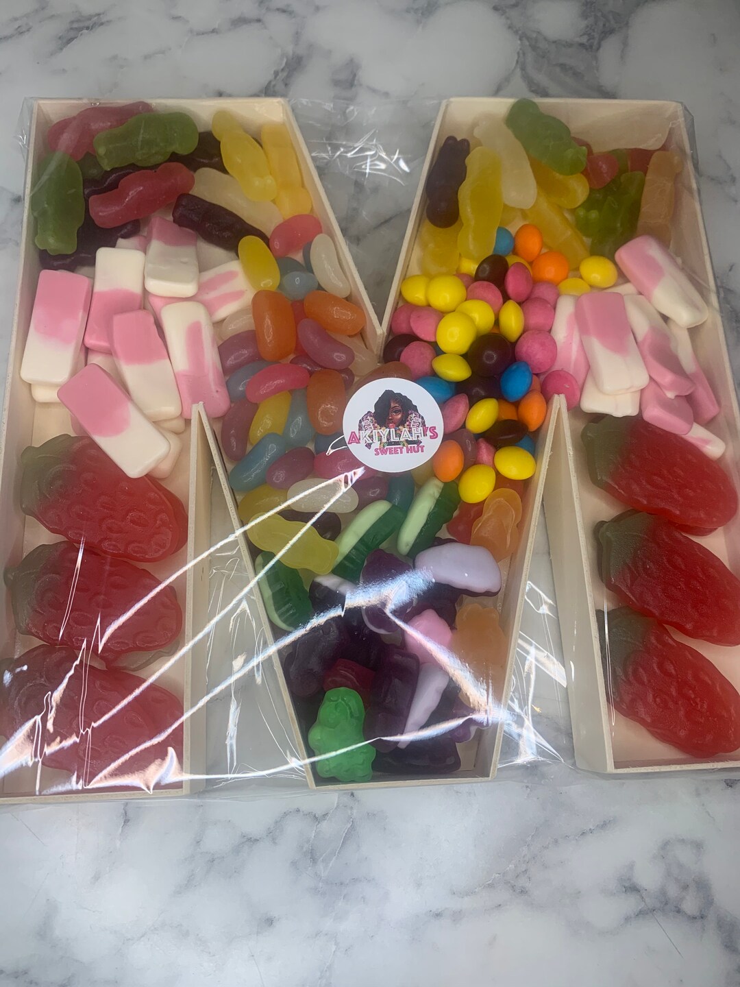 Fillable Lettered Sweets Etsy