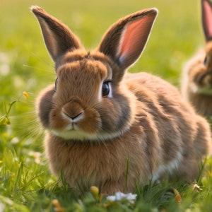 bunny print