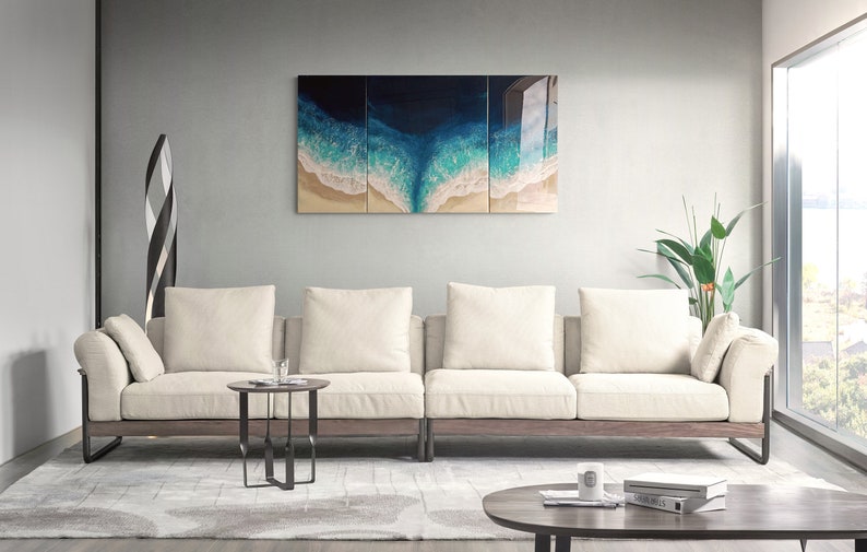 The 9 Best Epoxy Resin Wall Art Reviews: Abstract, 3D, Crystal, Pill, Beach, Ocean, Flower, Wood, Marble, Surfboard 11