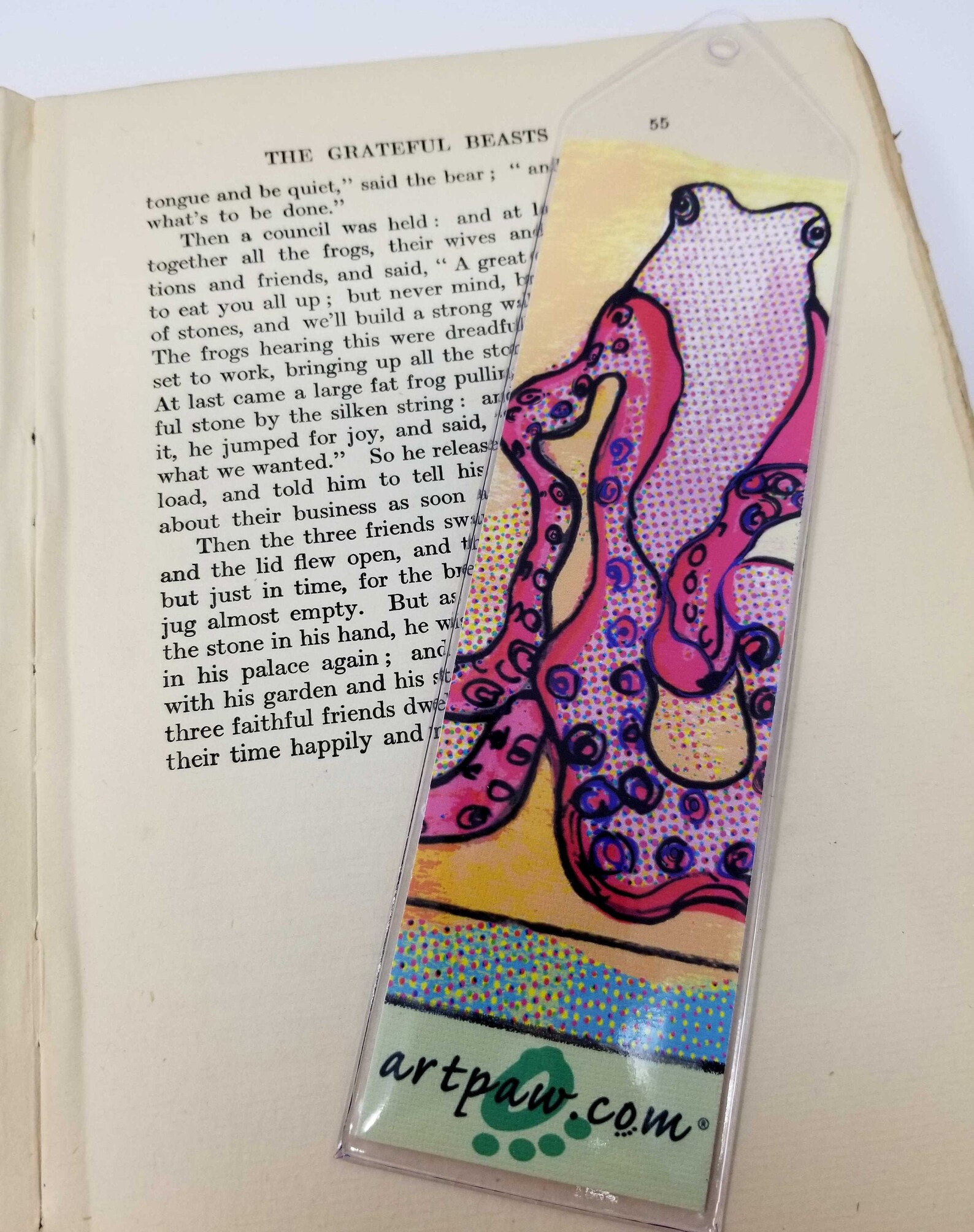Squid / Octopus / Kraken Bookmark / Book Lover Gift Etsy