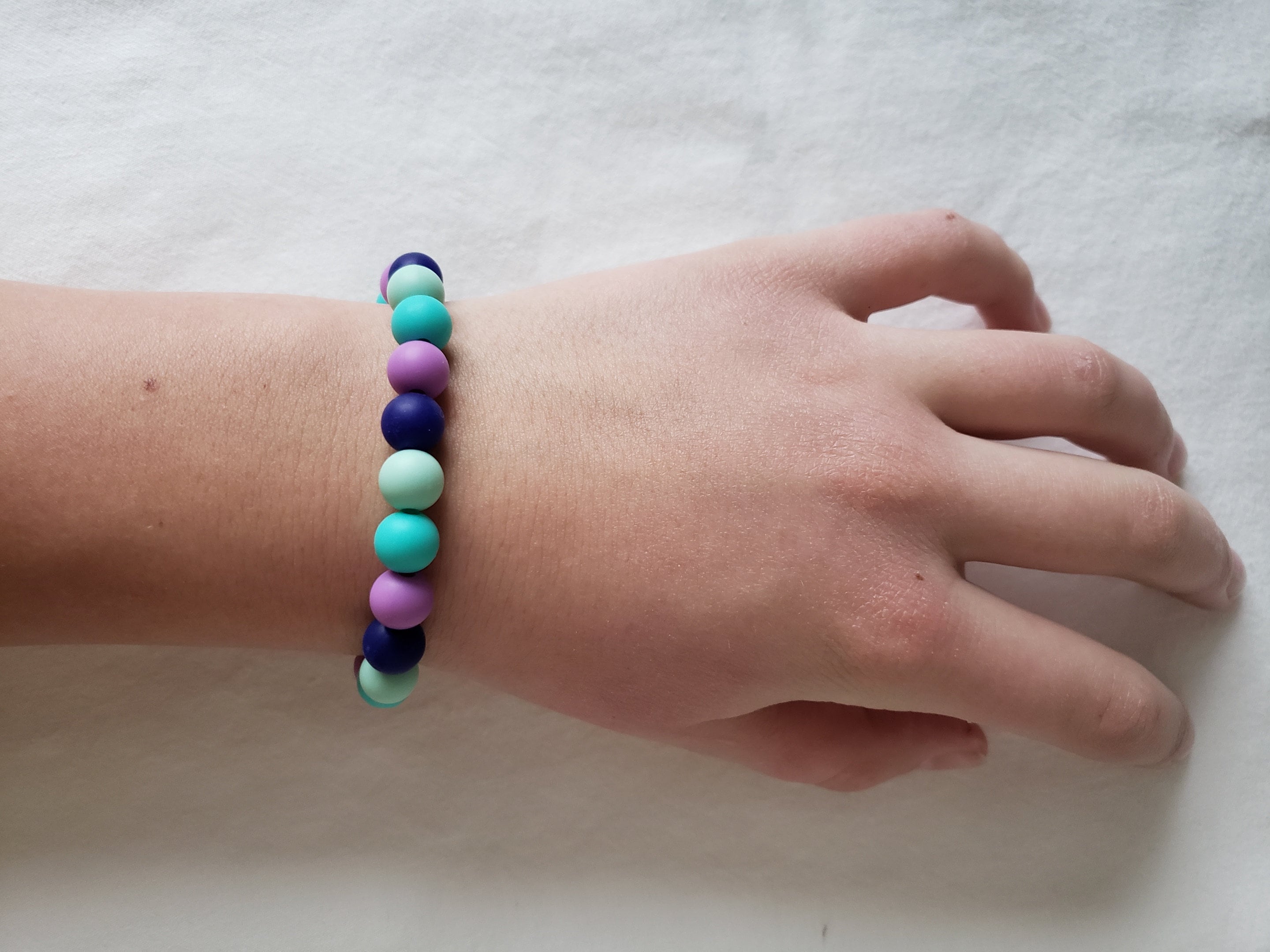 Silicone Bead Bracelet Etsy