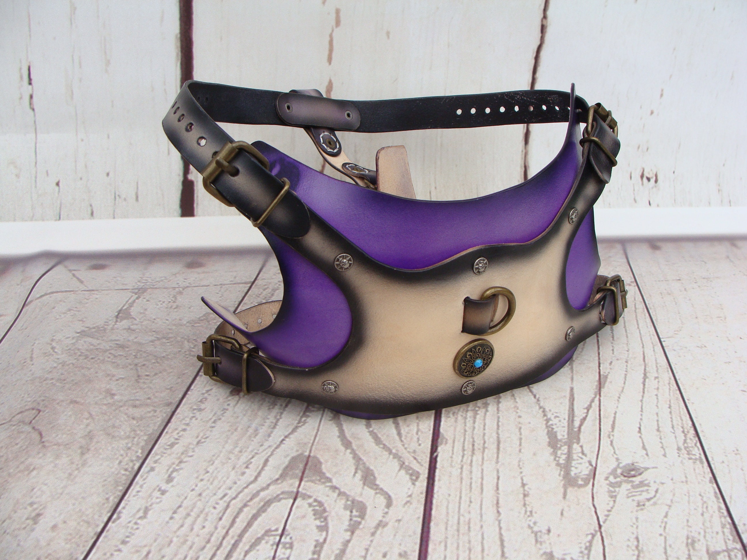 Handmade Leather Dog Harness Dog Harness Adjustable Dog Etsy UK