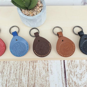 Portamonete promemoria EDC / timbro fenicottero EDC / portamonete Edc / portachiavi in pelle portamonete