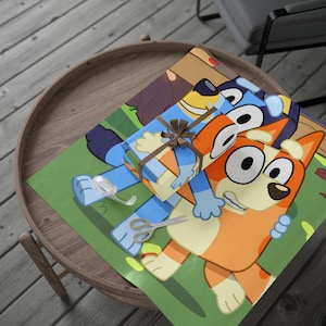 Papel de regalo azul