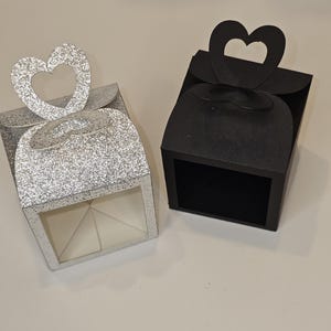 Cut-out favor box, Wedding Favors, Birthday, Candy Box
