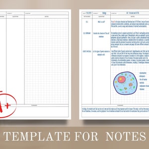 Printable notepaper | Student note taking | Print Paper for notes | Print note template pdf | Printable writing paper | Notepaper template