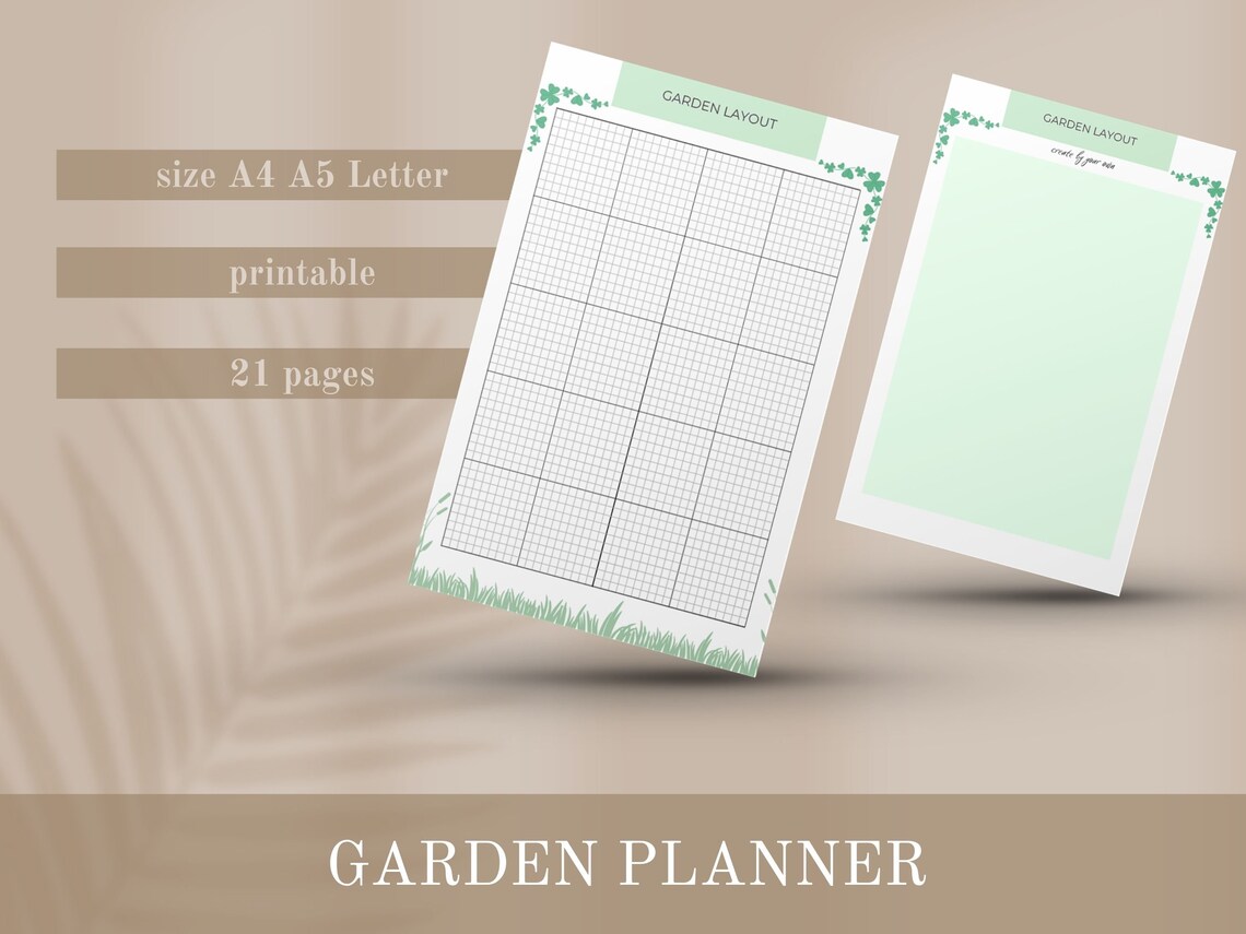 Printable Garden Planner Garden Journal Pdf Plant Planner Seed ...