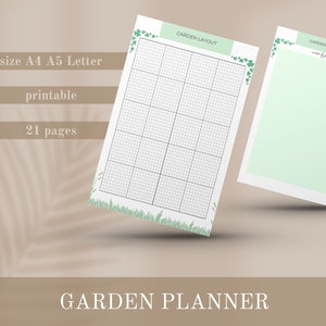 Printable Garden Planner | Garden Journal Pdf | Plant Planner | Seed ...