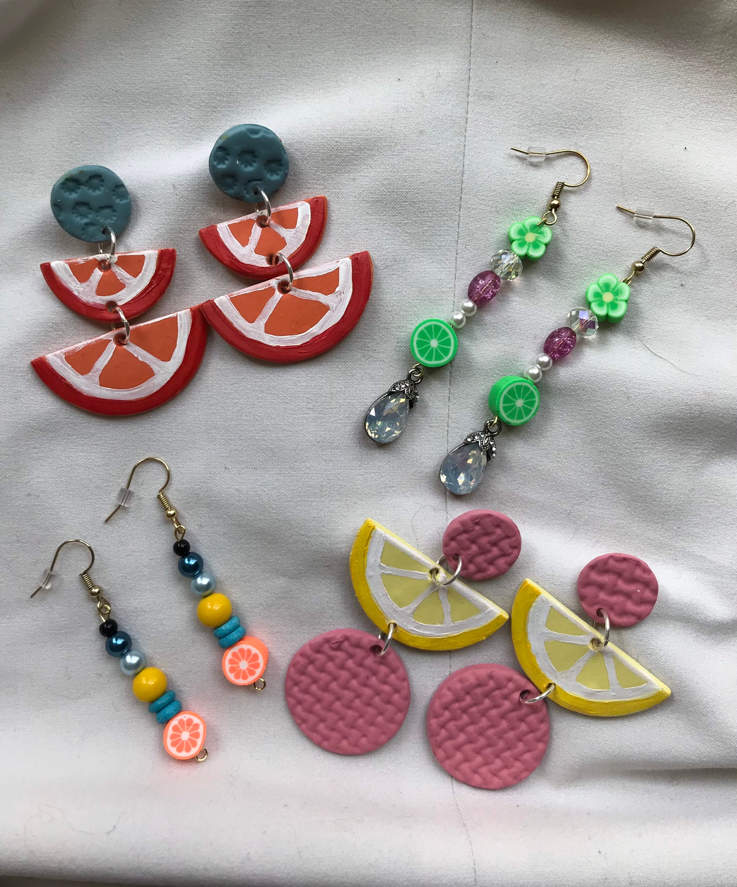 Lovely Lime Earrings Etsy