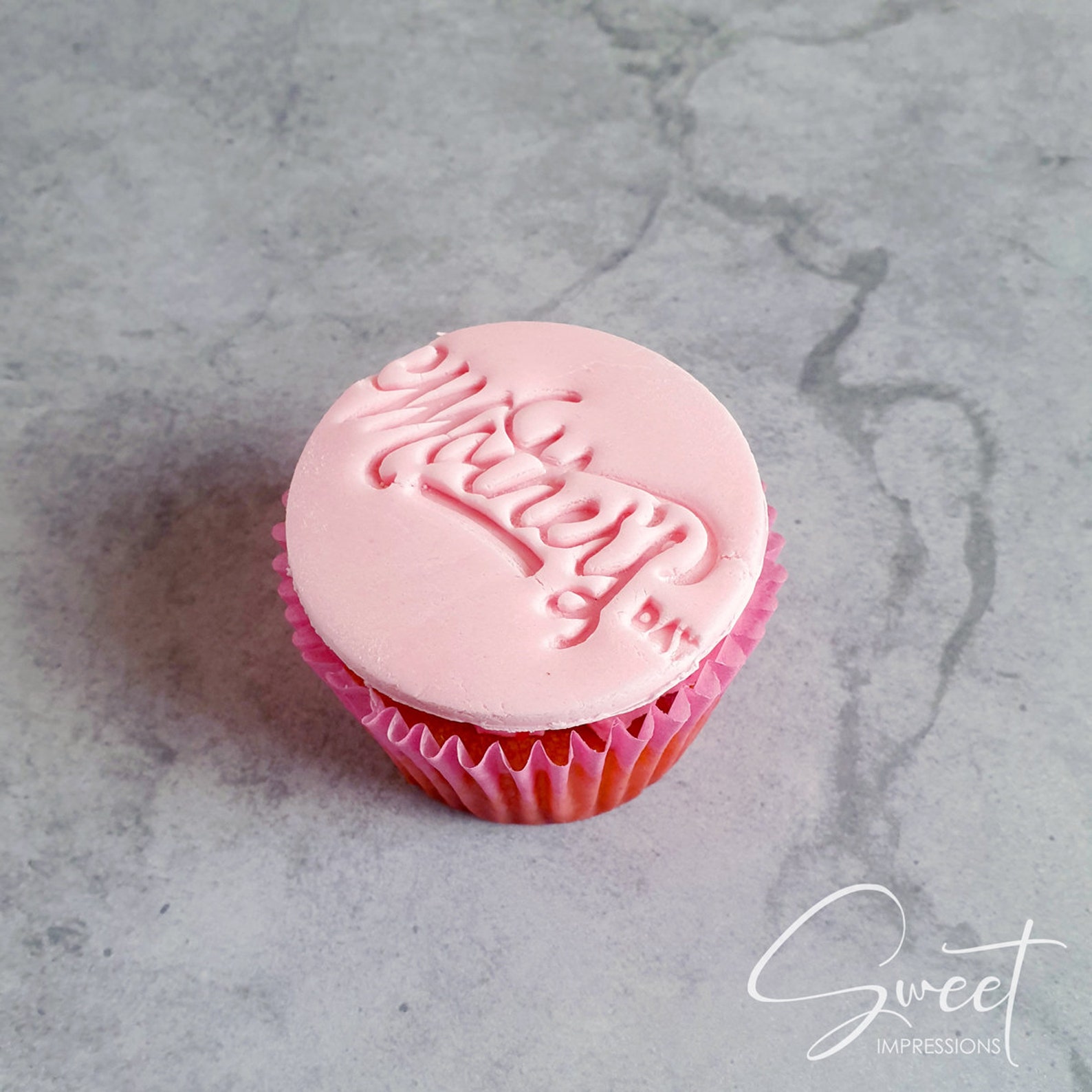 Mother's Day Fondant Icing Embosser Stamp for Cupcake & Etsy UK