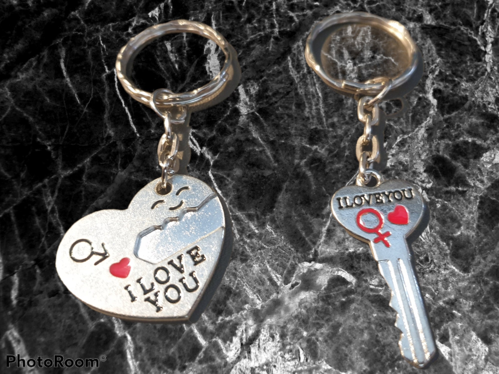  ULemeili Juego de 2 llaveros para parejas, con texto en inglés  You hold the key to my heart forever, bonito llavero de madera para  parejas, divertidos regalos de amistad personalizados a