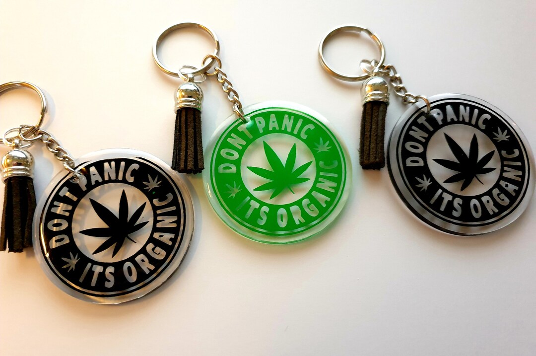 Marijuana Keyring Weed Keychain Stoner Gift Smoker Gift Etsy.de