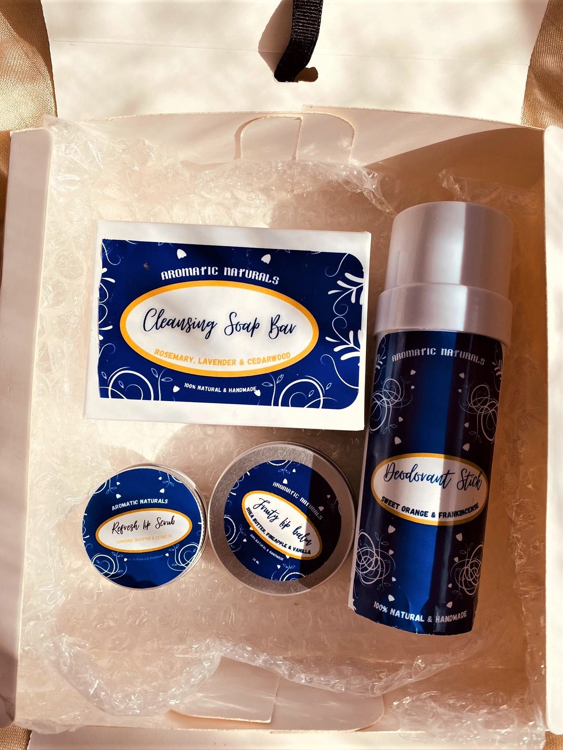 Gift boxes Natural skin care gift box . personalised items Etsy