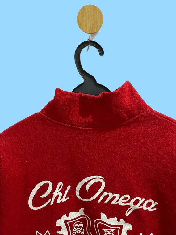 Vintage 90s Eta Kappa Chi Omega Sweatshirt Jumper… - image 5