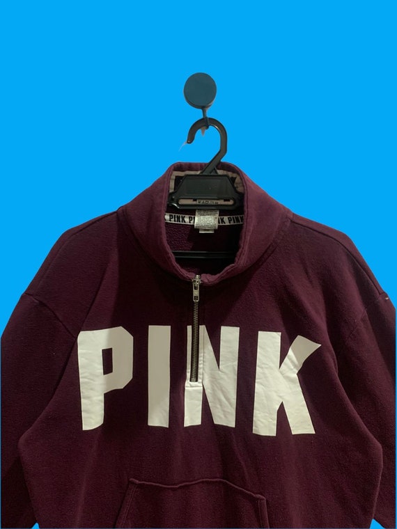 Pink maroon sweatshirt sale
