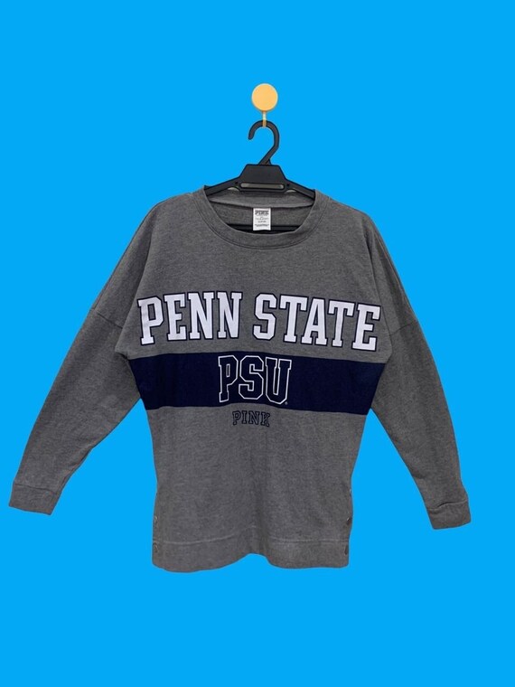 Vintage 90s Penn State Pink Sweatshirt Jumper Crewneck Pullover