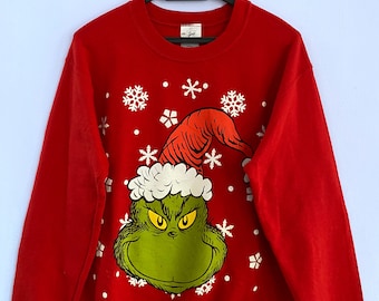 Grinch Christmas Jumper - Etsy
