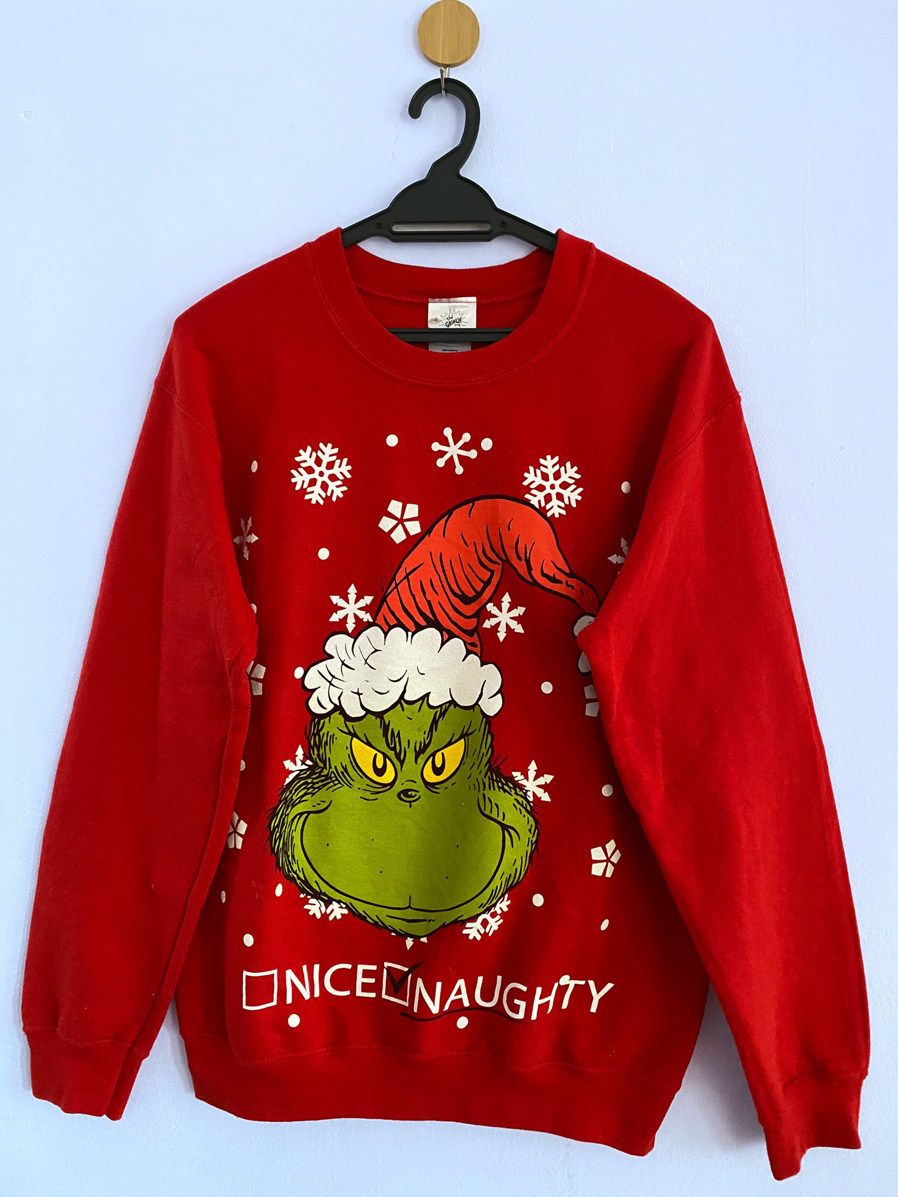 visto ropa Polinizador Insistir suéter de grinch gene distorsión Frente