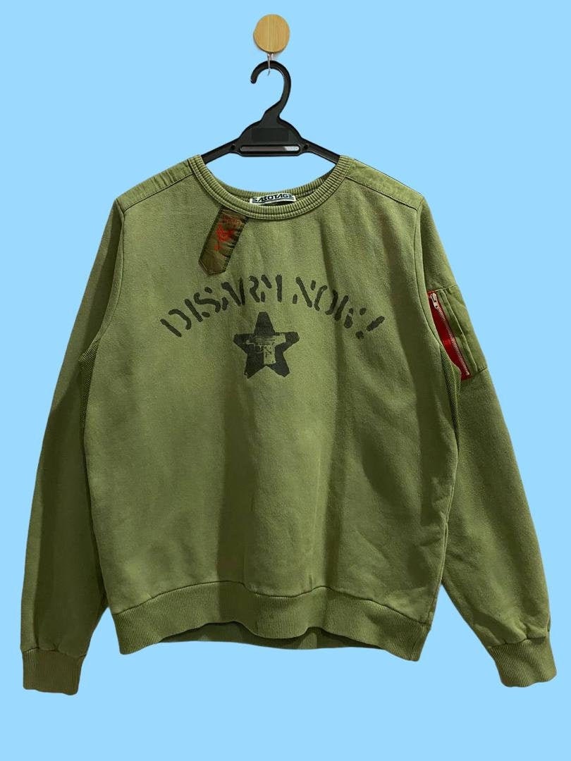 SABOTAGE CREWNECK SWEATSHIRT / 90S