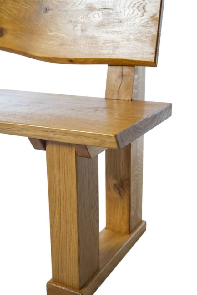 Gravierte Eichenholzbank Gartenbank individualisierbar | Etsy