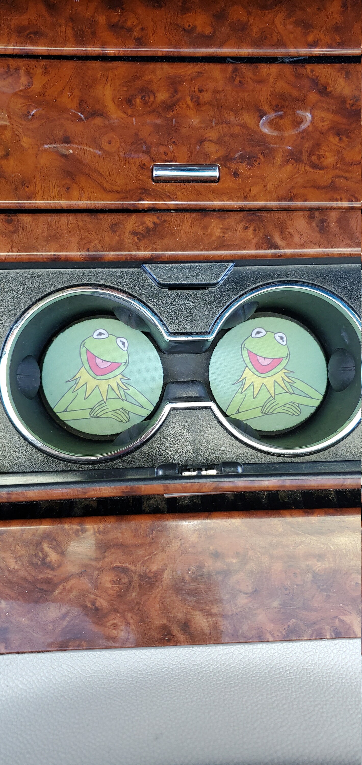 Kermit the Frog Car Accessories Car Decor Car Coasters Etsy