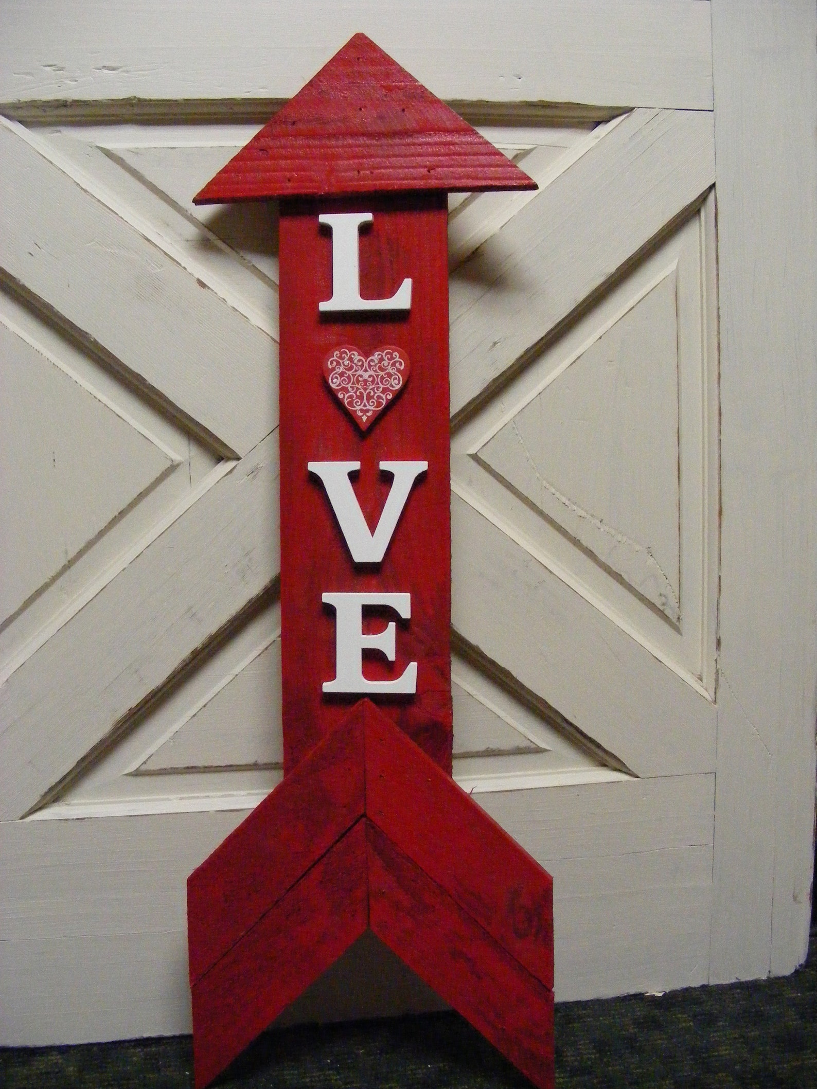 LOVE Wooden Valentine's Day Decoration Etsy