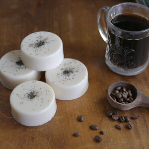Coffee & Bourbon Cream Soap | Goat Milk Soap | Handmade | Coffee Soap | Small Batch | 4.5 OZ