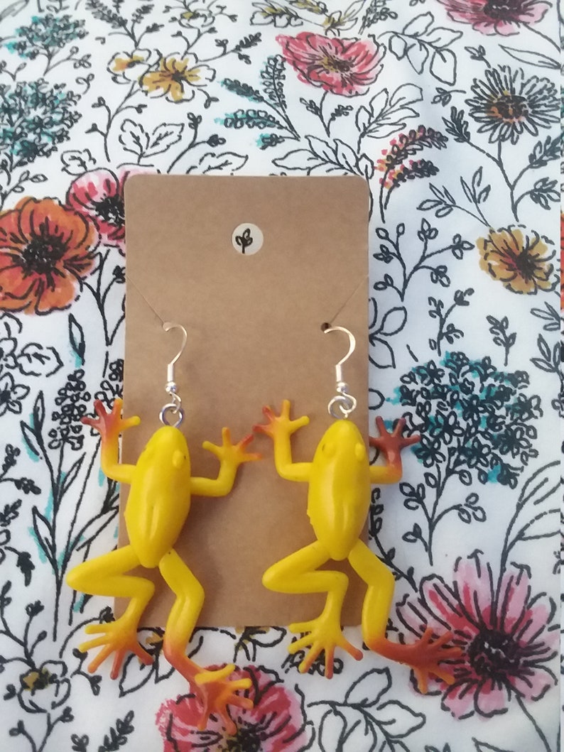 Tiktok Frog Earrings