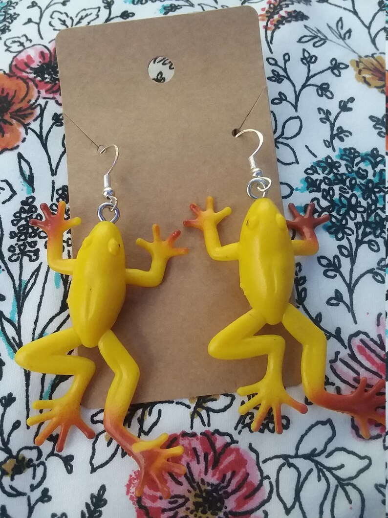 Tiktok Frog Earrings