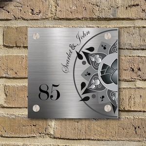 Moderne Hausnummern, Umzugsgeschenk, Hausnamensschild, Adressschild, Hausadressenschild, Einweihungsgeschenk erstes Zuhause, Hausnummern