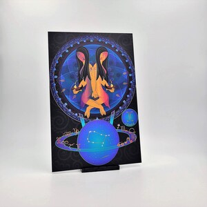 Regalos de Géminis, mapa de constelaciones, carta estelar, regalo de 30 cumpleaños para ella, regalo del 1er día de la madre, zodíaco, arte de astronomía, regalo de cumpleaños 21