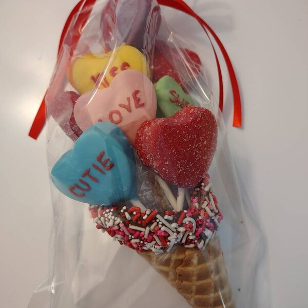 Valentines Cake Pops Etsy